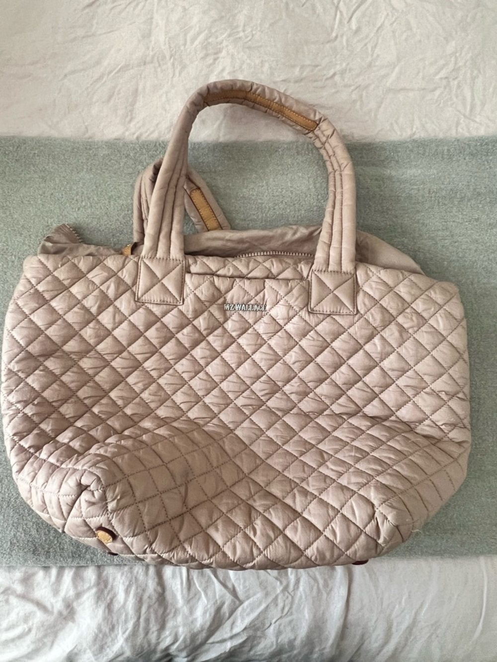 MZ Wallace medium metro delux tote in Dusty Rose